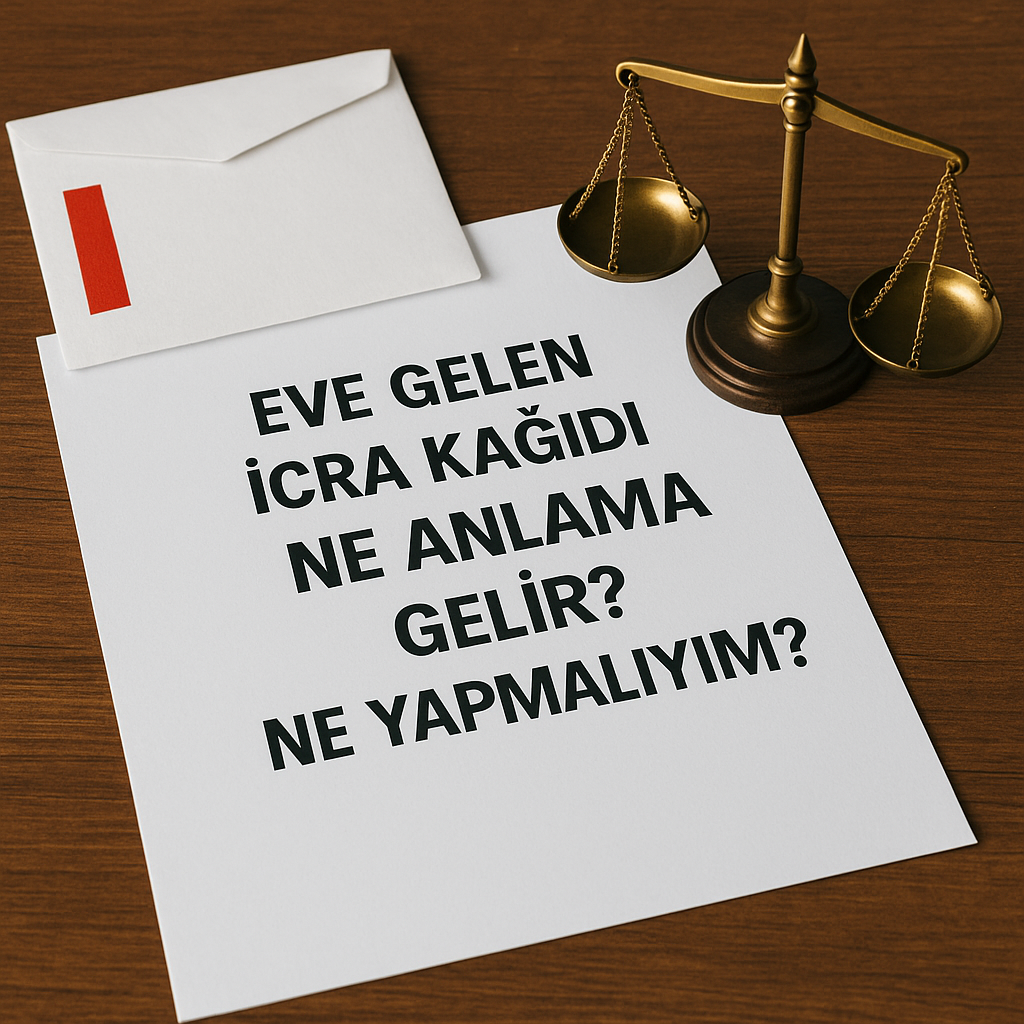 Eve Gelen İcra Kağıdı Ne Anlama Gelir? Ne Yapmalıyım? Görseli